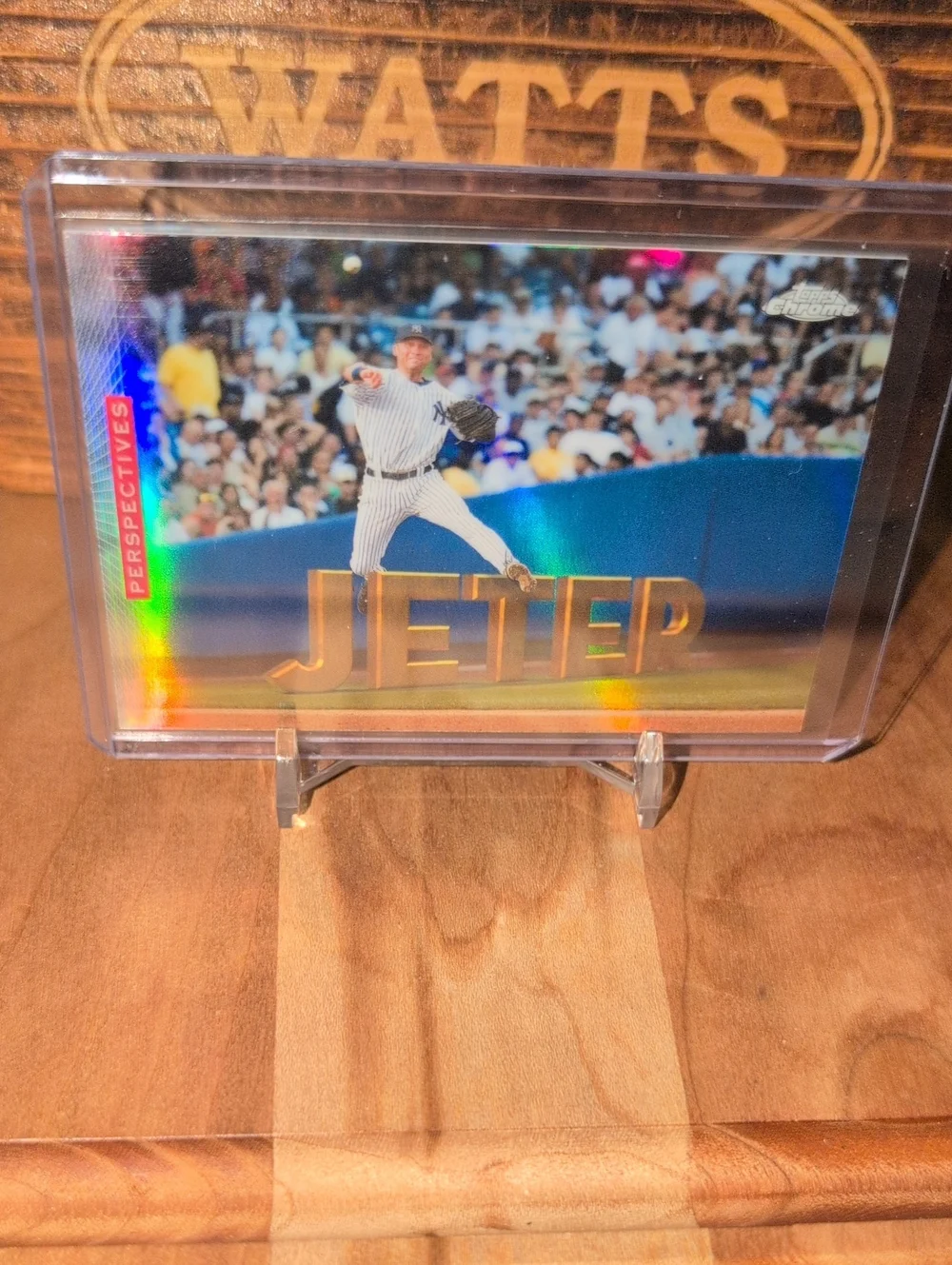 2026 Topps Chrome Derek Jeter Perspectives Yankees HOF